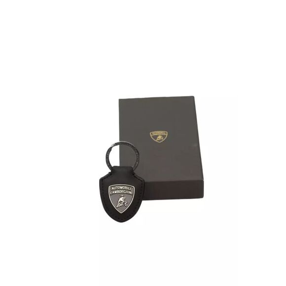 Automobili Lamborghini Black Metal Men Men's Keychain - Picture 3 of 3